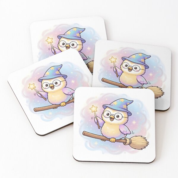 Item preview, Owl Be a Wizard! designed and sold by perle-de-verre.
