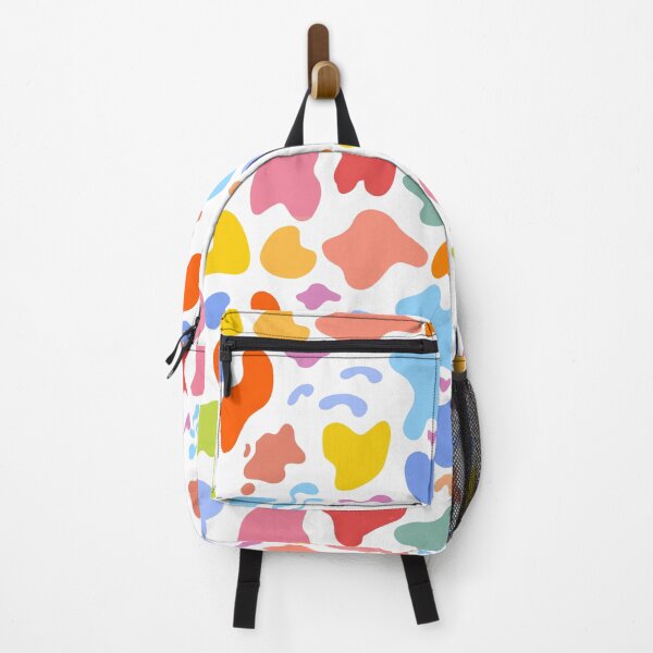 Item preview, Colorful Organic Shapes Pattern - Modern Danish Pastel Abstract Art. designed and sold by KojourinArt.