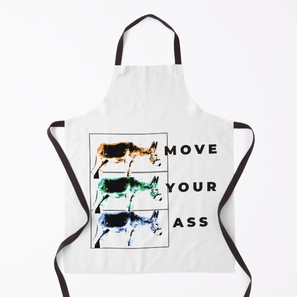 Item preview, Move Your Ass – Funny Donkey Pun Design designed and sold by ChiaraPagani.