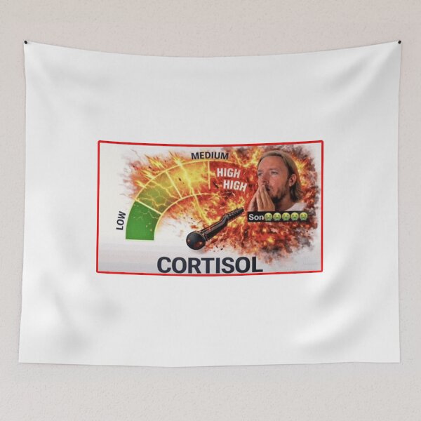 Item preview, HIGH CORTISOL SPIKE MEME GIF REACTION IMAGE  designed and sold by Python Designs .