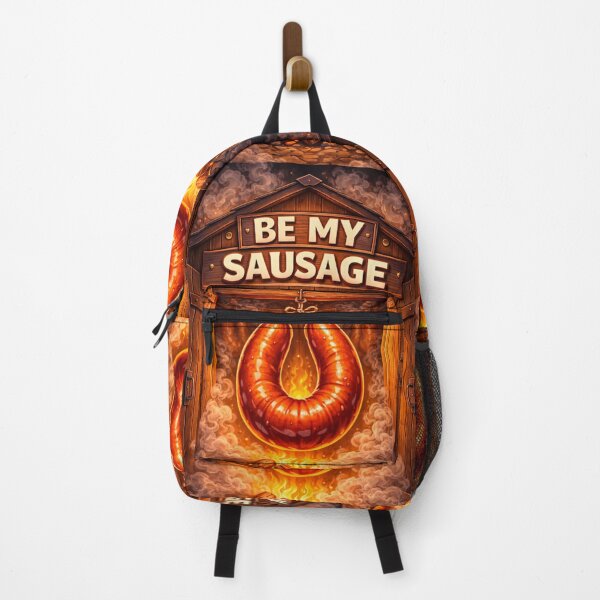 Item preview, Be My Sausage – Funny BBQ Smokehouse Love Design designed and sold by Karszul.
