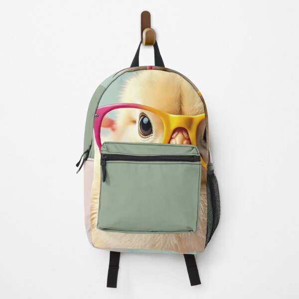 Item preview, Cute Baby Chick Wearing Colorful Glasses designed and sold by Hafcishop.