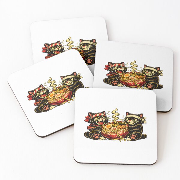 Item preview, Ramen Cats – Shared Bowl designed and sold by LuveraxArt.