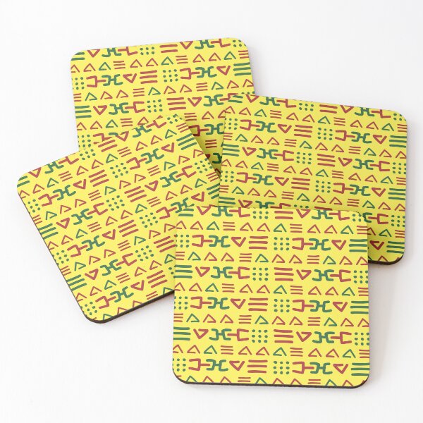 Item preview, Authentic Bogolan Pattern - Tribal Art of Mali designed and sold by Wolagno.