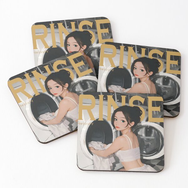 Item preview, TMLY: Rinse | Anime Laundromat Girl  designed and sold by Timelyrelic.