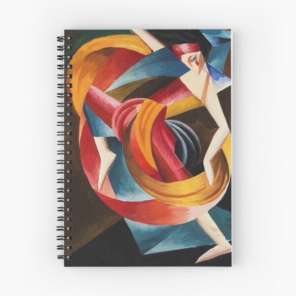 Item preview,  Salomé - Abstract Cubist Dancer Illustration for Modern Art Lovers designed and sold by RickE.