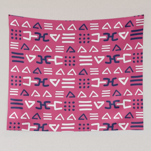 Item preview, Authentic Bogolan Pattern - Tribal Art of Mali designed and sold by Wolagno.