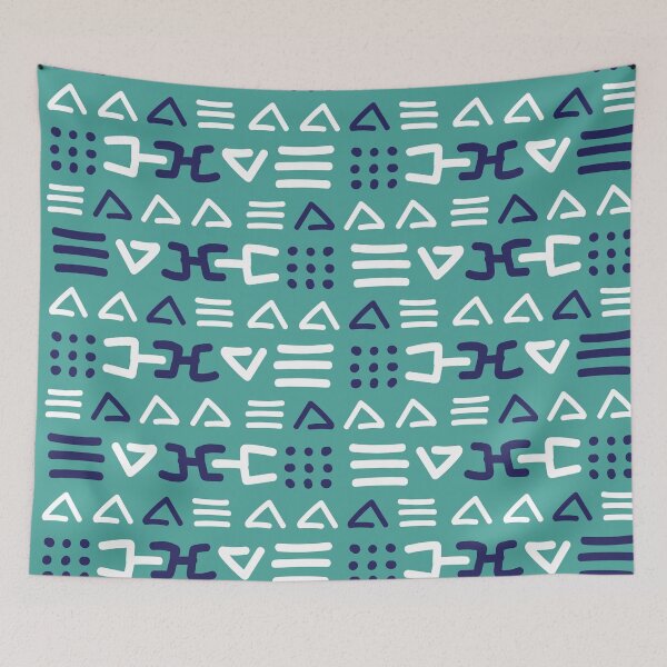 Item preview, Traditional African Bogolan Pattern – Seamless Malian Pattern designed and sold by Wolagno.