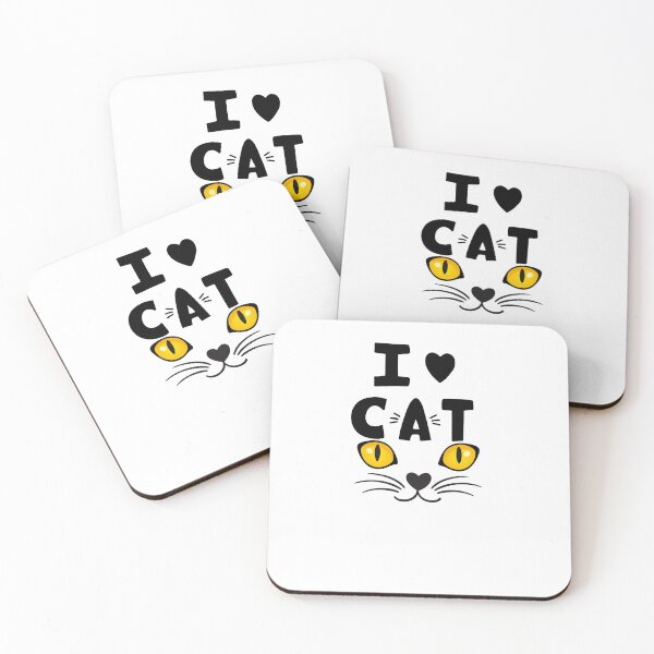 Item preview, Minimal Black Cat Eyes Cute Face  designed and sold by AchraffPrint.
