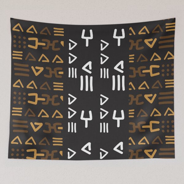 Item preview, Traditional African Bogolan Pattern – Seamless Malian Pattern designed and sold by Wolagno.