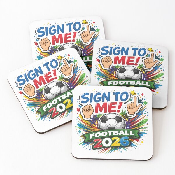 Item preview, Sign To Me Football 2026  designed and sold by AchraffPrint.