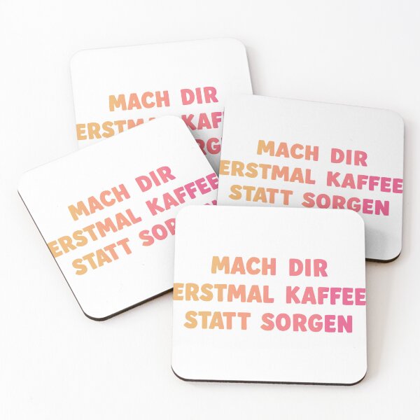 Item preview, Make yourself a coffee first, instead of worrying. designed and sold by klebtgut.