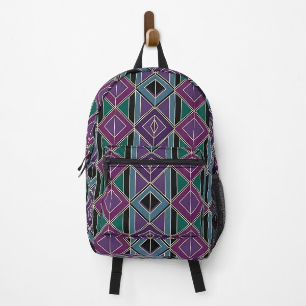 Item preview, Pink & Teal Deco Diamonds – Retro Geometry designed and sold by Good Vibes .