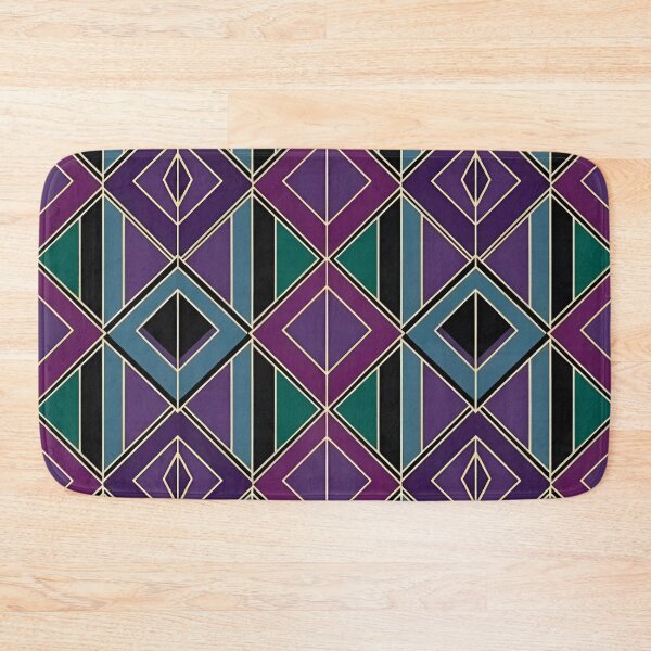 Item preview, Pink & Teal Deco Diamonds – Retro Geometry designed and sold by Good Vibes .