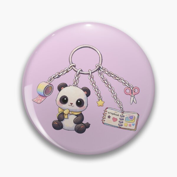 Item preview, Scrapbook Keychain designed and sold by BritPoPBrat.