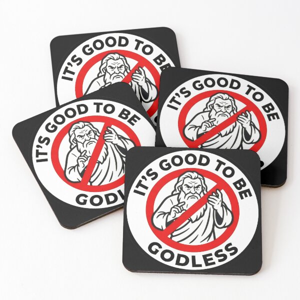 Item preview, It's Good To Be Godless designed and sold by irregulargoods.