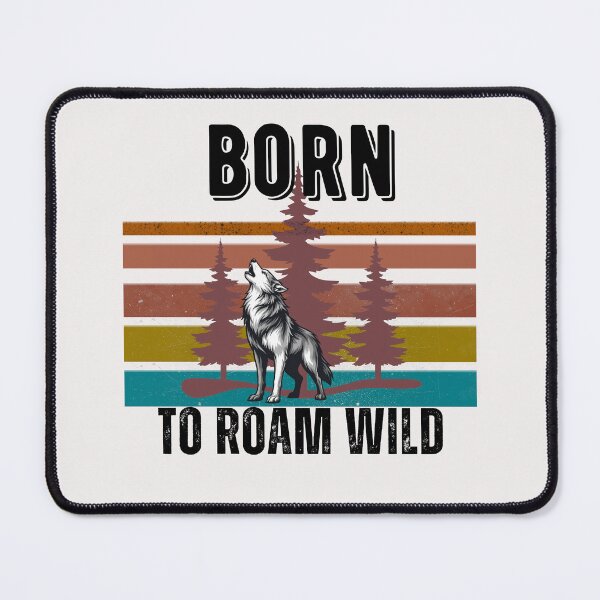 Item preview, Vintage Howling Wolf Forest T-Shirt – Run With The Untamed Wild Nature Aesthetic Graphic designed and sold by HOUSE OF TIST.