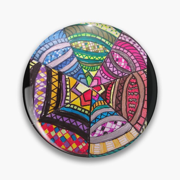 Item preview, Rainbow Doodle "Quilt" designed and sold by DancingCreek.