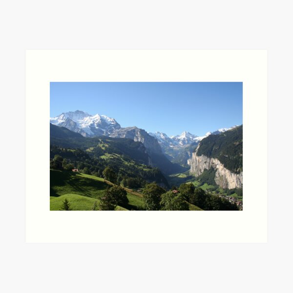 Item preview, Lauterbrunnen Valley  designed and sold by mjdennison.