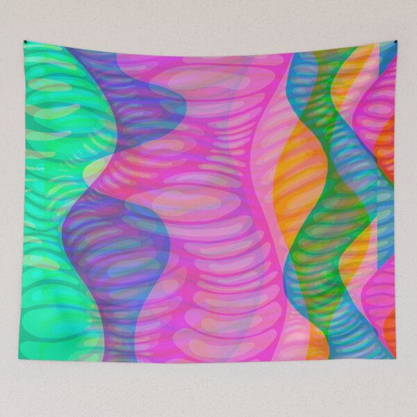 Item preview, Big Trippy- Abstract Art designed and sold by FakeFishbone.