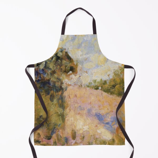 Item preview, Pink Landscape by Georges Seurat: Neo Impressionist Countryside Wall Art designed and sold by artofuniverse.