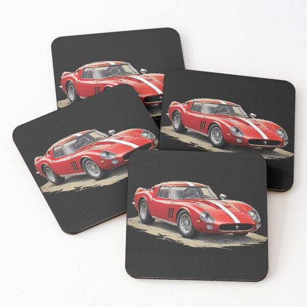 Item preview, Geometric Classic Italian Sports Car Art designed and sold by Tklezardesigns.