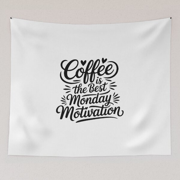 Item preview, coffee is the best monday motivation designed and sold by jkrphoto.