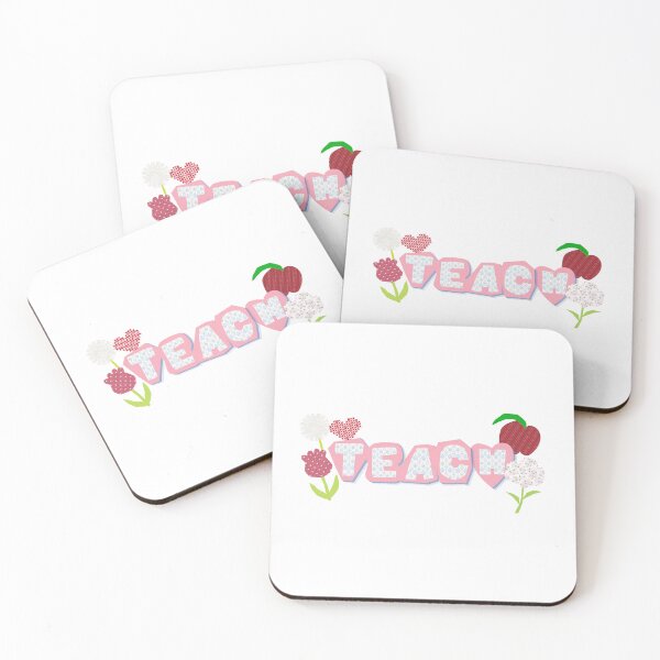 Item preview, Patchwork TEACH Sticker designed and sold by The Pastel Pencil.