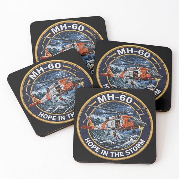 Item preview, MH‑60 Hope in the Storm – Tactical Rescue Emblem designed and sold by ArtDreams92.