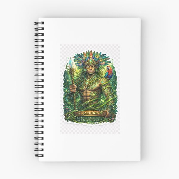 Item preview, Psychedelic Indigenous Forest Guardian Sticker designed and sold by ArtFusionLab.
