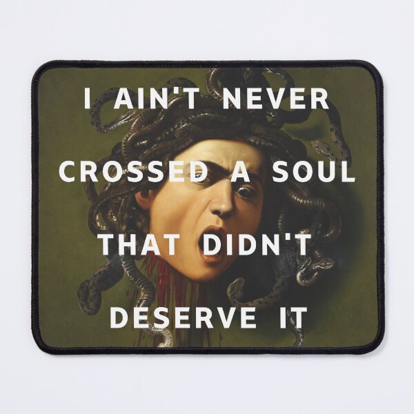 Item preview, Caravaggio Medusa Head Rap Lyrics '90s designed and sold by JoSisters.