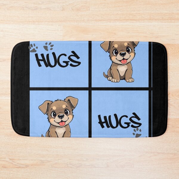 Item preview, Hugs, love for crazy puppies designed and sold by Alvania.