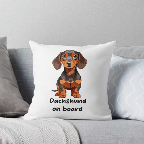Item preview, Dachshund on board designed and sold by klebtgut.