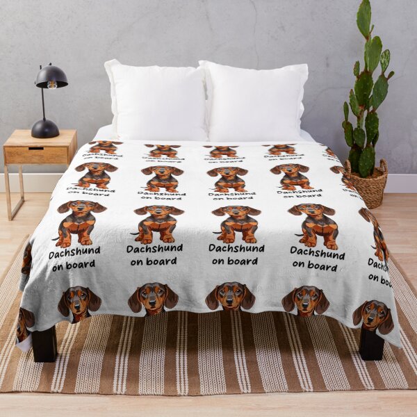 Item preview, Dachshund on board designed and sold by klebtgut.