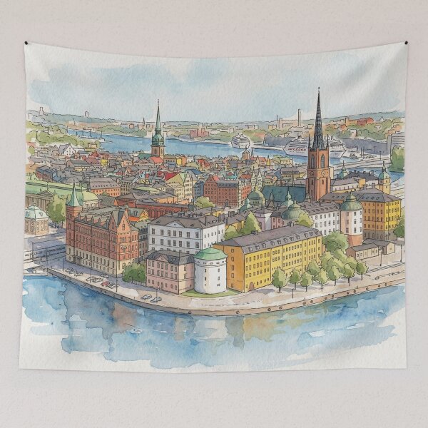Item preview, Stockholm, Old Town designed and sold by sid1802.