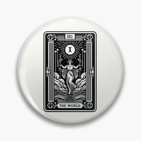 Item preview, The World tarot card designed and sold by Roberta Calabrese.