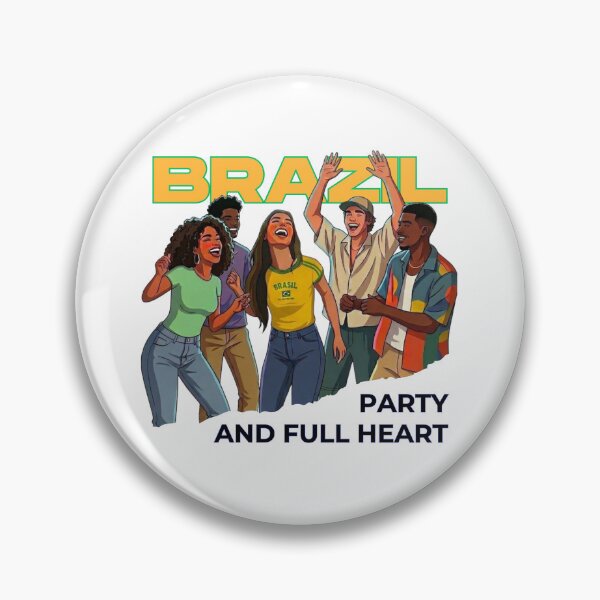 Item preview, Brazil. Party and full heart. designed and sold by Capy Brazil.