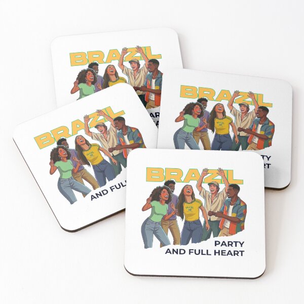 Item preview, Brazil. Party and full heart. designed and sold by Capy Brazil.