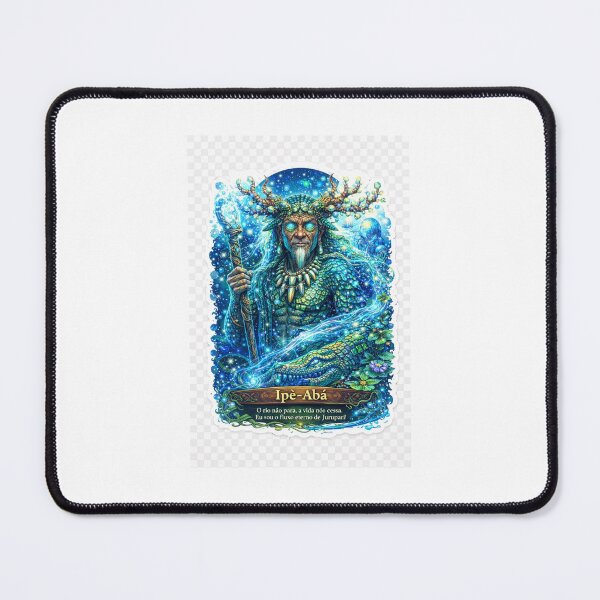 Item preview, Psychedelic Water Spirit Indigenous Guardian Art designed and sold by ArtFusionLab.