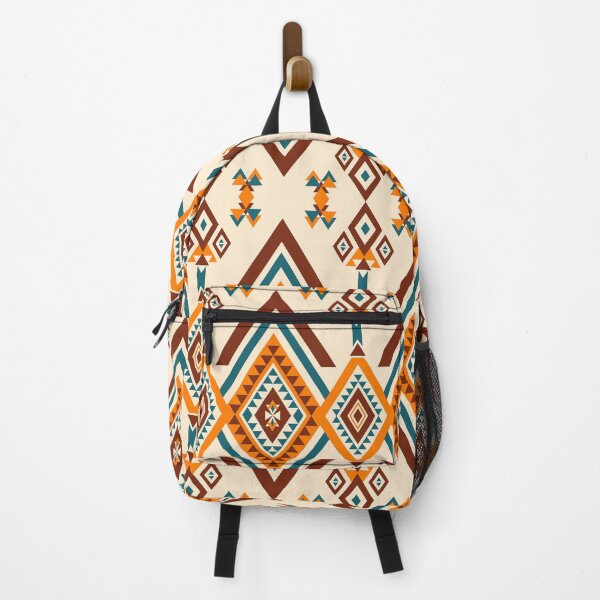 Item preview, A classic Native Ethnic pattern in orange-yellow tones with brown borders. designed and sold by Nengsang.