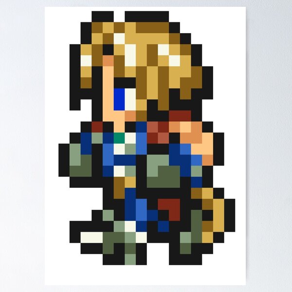 Item preview, Zidane - The Genome Thief (Pixel Art) designed and sold by Pixel Fantasy.