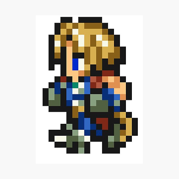 Item preview, Zidane - The Genome Thief (Pixel Art) designed and sold by Pixel Fantasy.