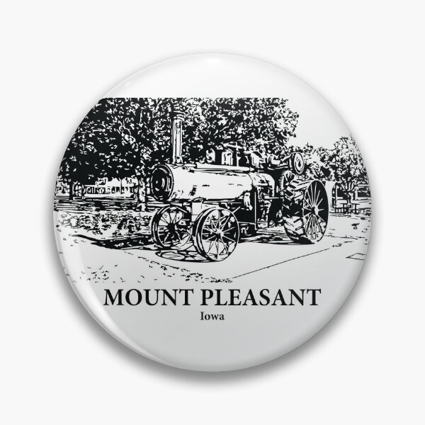 Item preview, Mount Pleasant - Iowa designed and sold by Lakeric Cityscapes.