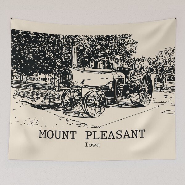 Item preview, Mount Pleasant - Iowa designed and sold by Lakeric Cityscapes.