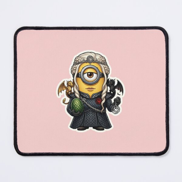 Item preview, Daenerys Targaryen Minions Sticker Design designed and sold by OnurDown.