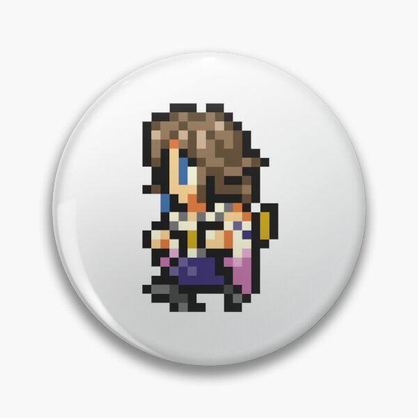 Item preview, Yuna - The High Summoner (Pixel Art) designed and sold by Pixel Fantasy.