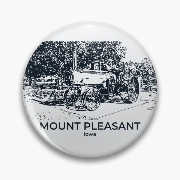 Item preview, Mount Pleasant - Iowa designed and sold by Lakeric Cityscapes.