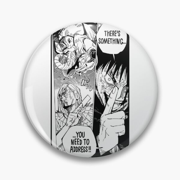 Item preview, THERES SOMETHING YOU NEED TO ADDRESS MAX ELEPHANT IN THE ROOM (MEGUMI ANIME KAISEN VS REGGIE STAR) designed and sold by Python Designs .