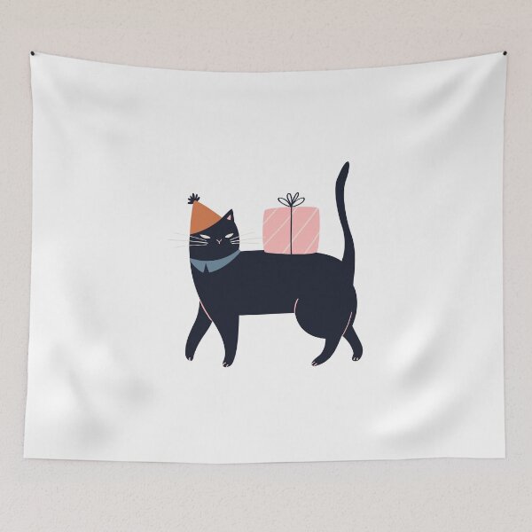 Item preview, Black cat gift  designed and sold by Magole Art.