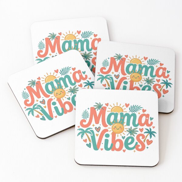 Item preview, Mama Vibes Tropical Cute Mother’s Day Summer Shirt designed and sold by VISO-art.